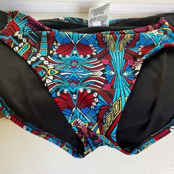 Mossimo  Blue Bikini Bottom M - Picture 3 of 7